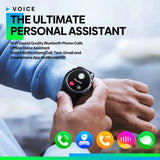 Zeblaze Vibe 7 Lite Voice Calling Smart Watch Large 1.47inch IPS Display 100+ Sports Modes 24H Health Monitor Smartwatch for Men