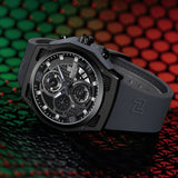 024 NAVIFORCE Larger Dial Men Military Watches Male High-end Quartz Calendar Fashion Design Wrist Watches PU Waterproof Clock