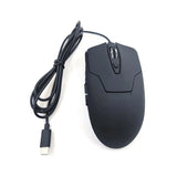 3D Type C Mouse Gaming Mouse Silent Ergonomics Optical Mouse 2400 DPI Computer Mouse for PC/Laptop/Desktop