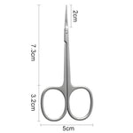 1Pcs Cuticle Scissors Professional Manicure Small Scissors Dead Skin Remover for Nails Art Stainless Steel Cuticle Cutter