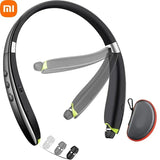 Xiaomi SX-991 Wireless Bluetooth Headset Neckband Foldable Headphones Retractable Earbuds Noise Cancelling Hifi Stereo Earphones