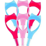 1/3pcs Plastic Portable Mascara Shield Applicator Eyelash Guide Aids Eye Lash Comb Eyelash Curler Women Girls Eyes Makeup Tools