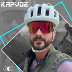 Kapvoe Cycling Sunglasses Polarized Bicycle Eyewear Cycling Glasses Men Women Road Mountain Bike Outdoor Sport Goggles