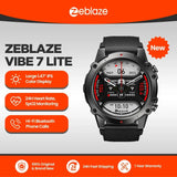 Zeblaze Vibe 7 Lite Voice Calling Smart Watch Large 1.47inch IPS Display 100+ Sports Modes 24H Health Monitor Smartwatch for Men