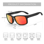 ZENOTTIC 2024 Trend Square  Polarized Sunglasses for Unisex Classic Design Shades Fashion UV400 protection Men Sun Glasses