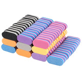 10/20/40Pcs Mini Nails Sponge File Buffer Block Double Color Buffing Sanding File Pedicure Manicure Tool Gel Suplies Accessories