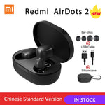 Xiaomi Redmi Airdots 2 Earphones Mi Original Xiaomi True Wireless Headphones Bluetooth Air Dots Headset TWS Earbuds Control