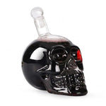 125-1000ml Creative Skull Glass Wine Bottle Whisky Wine Crystal CupsTransparent Drinking Drinkware Personality Bar Set Tool Gift