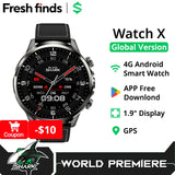 [World Premiere]Global Version Black Shark Smart Watch X 4G Android Watch 1.9″Display IP67 Washable 2MP Camera APP Free Download