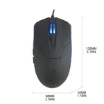 3D Type C Mouse Gaming Mouse Silent Ergonomics Optical Mouse 2400 DPI Computer Mouse for PC/Laptop/Desktop