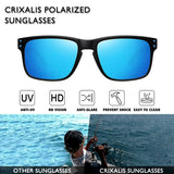 CRIXALIS Polarized Sunglasses for Men Women Designer Driving Night Vision Sun Glasses Male Fishing UV400 zonnebril heren 2023