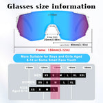 X-TIGER Kids Cycling Sunglasses Girls Boys Youth Baseball Glasses Road Bike Outdoor Sun Glasses For Children Aged 8-14 Years