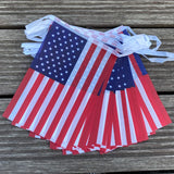 xvggdg  usa  string Flags  20pcs/set   American   String   USA Bunting Banner small US  banners