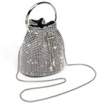 Women's bag 2024 new bucket bags Women's inlaid diamond bag Fashion dinner women luxury single shoulder designer handbags