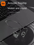 XIAOMI Mijia Bluetooth Headphones Stereo Earbuds Bone Conduction Neckband Wireless Earphones Sports Over Ear Headset for IPhone