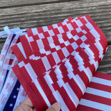 xvggdg  usa  string Flags  20pcs/set   American   String   USA Bunting Banner small US  banners