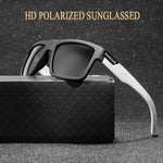 Brand Polarized Cycling Fishing Running Men Sunglasses UV400 HD Vision Windproof Fashion Goggles TAC Lens Vintage Style