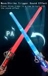 Fun Laser Swords Light Saber Luminous Boys Toys Kids Telescopic Knife Glow Stick Children star Battle Lightstick wars Lightsaber