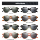 ZENOTTIC Steampunk Style Glasses (Anti Blue Light Blocking Eyewear) + Clip Lenses（Polarized Sunglasses Clips）for Women Men 2024