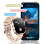 2.0'' Smartwatch Man Smart Watch Wrist Bracelet Bluetooth Call Full Touch Screen Sport Fitness Watch For iPhone Men Women