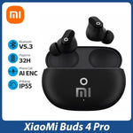 Xiaomi Buds 4 Pro Mijia Wireless Earbuds Bluetooth Earphones Noise Reduction Headphones HiFI Stereo Sound Built-in Mic Headset