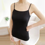 Modal Camisole women Sleeveless Slim Fit Vest Women Summer Sling Long Tube Top sexy Camis Backless Sleeveless Tank Top Underwear