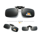 Polarized Sunglasses Clips Glasses Clip Driving Night Vision Eyeglasses UV400 Outdoor Shades High Definition Sun Glasses Clips