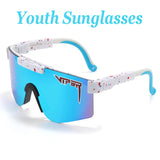 Youth Kids Sunglasses Pit Viper Sun Glasses Boys Girls Outdoor Sport Eyewear Fishing Hiking Driving Cycling Baseball Glasses