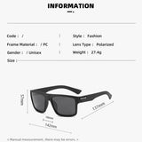 Brand Polarized Cycling Fishing Running Men Sunglasses UV400 HD Vision Windproof Fashion Goggles TAC Lens Vintage Style