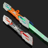 RGB Laser Lightsaber 16 Colour Rave Light Saber Sword Light Stick Cosplay Led Sword Weapon Flashing Cool Children Toys Cadeau