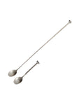 1PC Stainless Steel Retractable Bar Spoon Bar Tools Bartender Cocktail Mixing Spoon Telescopic Extendable Long Spoon