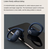 XIAOMI Wireless Earbuds Mijia Bluetooth Headphones Dual LED Display Bass Sound Z9 Earhooks In-Ear Earbud With Mic For Workout