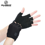 YKYWBIKE Cycling Gloves MTB Road Gloves Mountain Bike Half Finger Gloves Men Summer   Bicycle MTB Bike Gloves Guantes Ciclismo