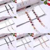 1PC Crystal Beaded Glasses Chain Lanyard Sunglasses Mask Chains Holder Women Rope Eyeglasses Cord Neck Strap Jewelry Gift