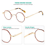 YINSQER Photochromic Men's Glasses Frame Small Round Reading Glasses Ladies on Strength Luxury Woman Eyeglasses Frames For a Man