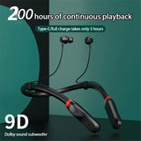 Xiaomi Mijia Wireless Earphones 200 Hour Play Neckband Bluetooth 5.1 Headphones Headphone with Mic 9D Stereo Earbuds Headset