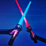 Children's Toy RGB Lightsaber Laser Sword 7 Colors LED Change Kids Cosplay Sound Effect FX Duel Props Foc Blaster Toys Boy Gift