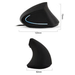 G5AA Right Hand Vertical Mouse Optical Ergonomic Design for Desktop Computer Mechanical Trackball Mice 1600 DPI