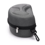 Portable Eva Ski Glasses Protector Case Snowboard Skiing Eyewear Carrying Case Zipper Hard Box Holder(Without Goggles)