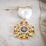 33rd Degree Scottish Rite Breast Jewel -Zest4Canada