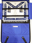 MASONIC PAST MASTER MASON NAVY BLUE APRON WITH SPECIAL FEATURES CASE - Zest4Canada 