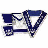 Blue Lodge Master Mason Apron Hand Embroidery Apron Gauntlet and Collar Set - Zest4Canada 