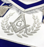 Blue Lodge Master Mason Apron Hand Embroidery Apron Gauntlet and Collar Set - Zest4Canada 