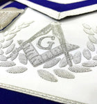 Blue Lodge Master Mason Apron Hand Embroidery Apron Gauntlet and Collar Set - Zest4Canada 