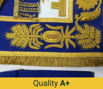 Deluxe Masonic Grand Lodge Master Full Embroidery Aprons - Custom - Zest4Canada 