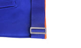 INSTALLED WORTHY MASTER ST. LAWRENCE THE MARTYR AMD APRON - BLUE & ORANGE BORDERS WITH SILVER GRIDIRON