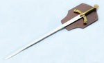 Knight Templar Cross Sword W/ Wall Mount & Scabbard 42.7" - Zest4Canada 