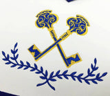 Masonic Blue Lodge Officers Apron Set of 11 Machine Embroidery Aprons - Zest4Canada 