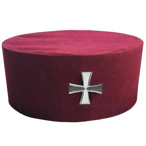 Masonic Knight Templar KT Cap/Hat with Cross - Zest4Canada 
