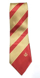 Masonic Masons Red and Yellow Tie with Square Compass & G - Zest4Canada 